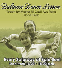 Balinese Dance Lesson Program