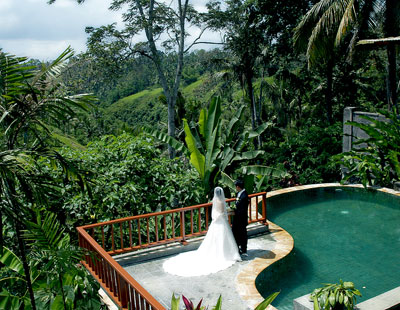 Gazebo Wedding at Kamandalu Resort and Spa