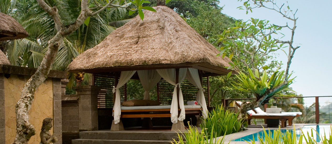 Villa 124 Exterior, Two Bedroom Pool Villa, Kamandalu Ubud, Bali - luxury resort and spa