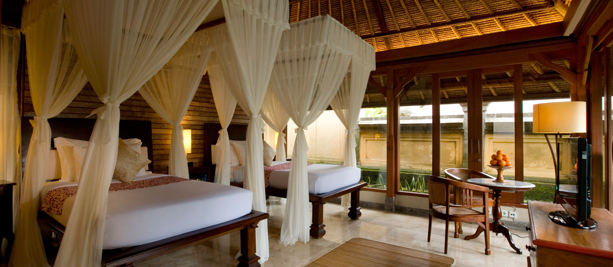 Villa 124 Secondary Bedroom, Two Bedroom Pool Villa, Kamandalu Ubud, Bali - resort villas