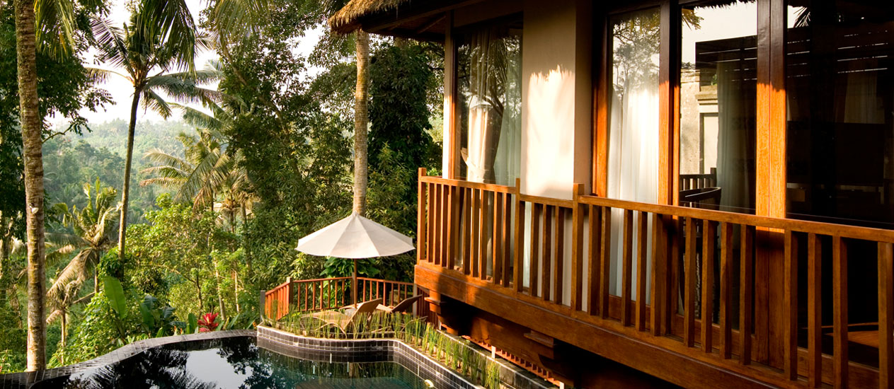 Villa 125 Exterior, Two Bedroom Pool Villa, Kamandalu Ubud, Bali