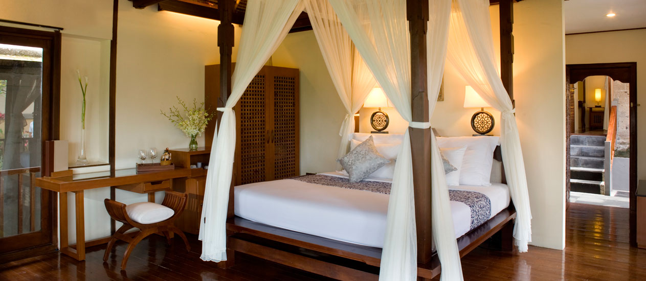 Villa 125 Secondary Bedroom, Two Bedroom Pool Villa, Kamandalu Ubud, Bali - resort villas