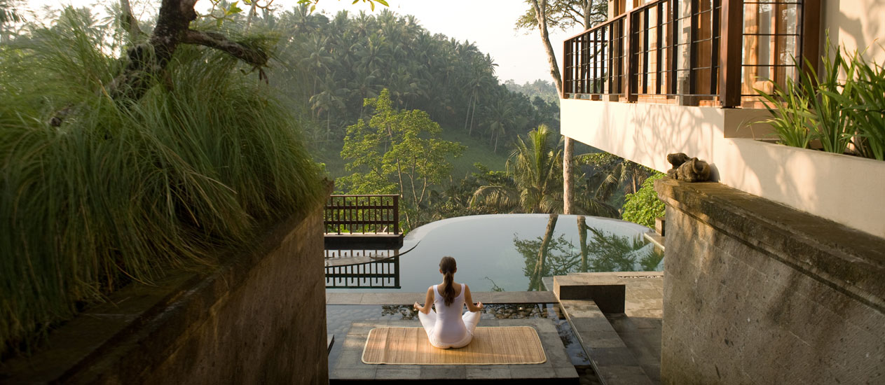 Spa in Ubud, Meditation, Chaya Spa, Kamandalu Ubud, Bali